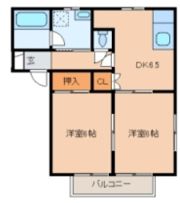 ローズガーデンⅡの間取り画像
