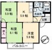 レーヴィンスKASEN 香の間取り画像