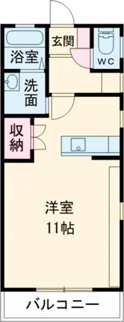 ミホ・コーポの間取り画像