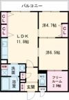 インサイトルポ山科新十条の間取り画像