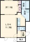 リュバーブ神居の間取り画像