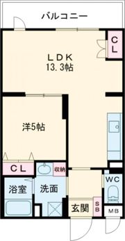 インサイトルポ山科新十条の間取り画像
