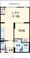 インサイトルポ山科新十条の間取り画像