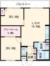 インサイトルポ山科新十条の間取り画像