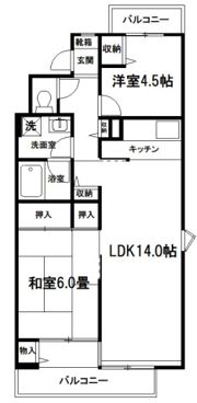 カピス大宮の間取り画像