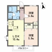 アルカンシエルAの間取り画像