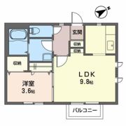 シャーメゾン堤町の間取り画像