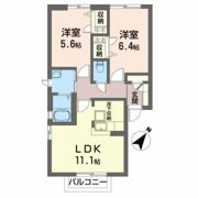 トワ ヴェールCの間取り画像