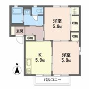 カーサ・グランツ Dの間取り画像