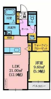 メゾンマストなみ木の間取り画像