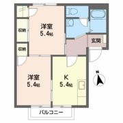 フレグランス島Aの間取り画像
