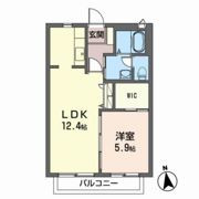 シャーメゾン・アゼリアⅡの間取り画像