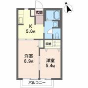プレッセ山根Cの間取り画像