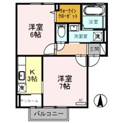 ルーチェ・28 Bの間取り画像