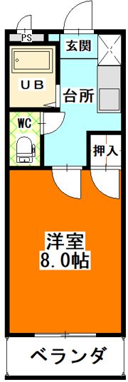 グリーンパーク賞田の間取り画像