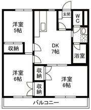 プレミール瀬名の間取り画像
