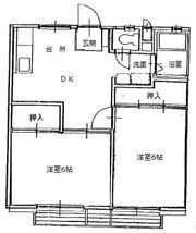 ハイムウエンディ B棟の間取り画像