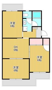 コスモⅠの間取り画像