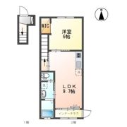 カルテット元今泉Ⅱの間取り画像