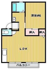 サンビレッジ弐番街 A棟の間取り画像