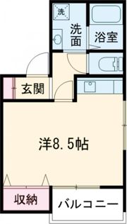 スカイハイツの間取り画像