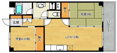 ワールドホンダ福岡ビルの間取り画像