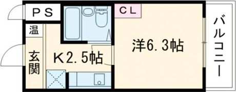エンゼルプラザ瀬田の間取り画像