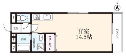 ユーミー伊勢の間取り画像