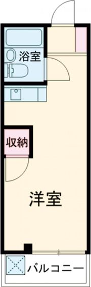 桜コーポの間取り画像