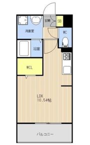 LIBTH筑紫駅前Ⅱの間取り画像