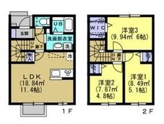 アイリーコート南小泉の間取り画像