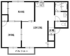 第二ハイネスの間取り画像