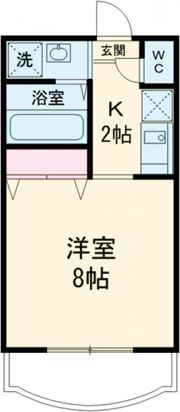 コンフォート上野の間取り画像