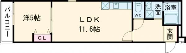 フジパレス堺鳳駅北Ⅰ番館の間取り画像