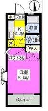 パロッセ綾の間取り画像