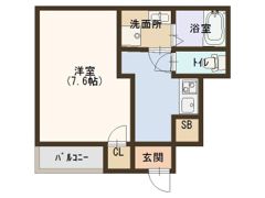 カトルの間取り画像