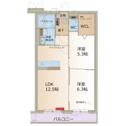 カーサ デルソーレの間取り画像
