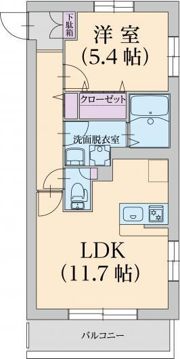 アンフィル湘南の間取り画像