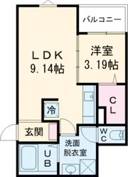 F＋style八尾北本町2号館の間取り画像