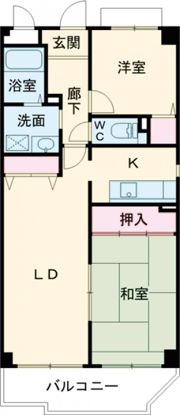 サンマンション南野の間取り画像