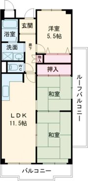 サンマンション南野の間取り画像