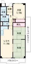 サンマンション南野の間取り画像