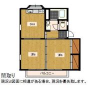 ソレイユBの間取り画像
