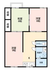 フレールニッセイの間取り画像