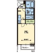 ニュースカイタウンB棟の間取り画像