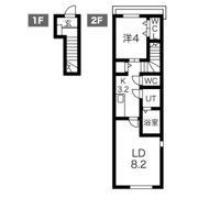 seesaw清水町の間取り画像
