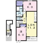 プラシードIの間取り画像