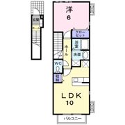 ビオス B棟の間取り画像