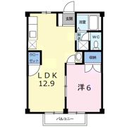 タウニィ 武下の間取り画像