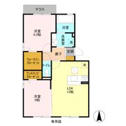 グランバームの間取り画像